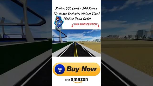 Roblox Gift Card - 800 Robux [Includes Exclusive Virtual Item] [Online Game Code] | #shorts