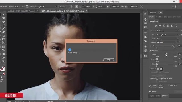 Illustrator cc Tutorial: Convert Raster to Vector in Illustrator смотреть онлайн