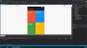 GRID LAYOUT - Quick Tutorial (Xamarin Android)