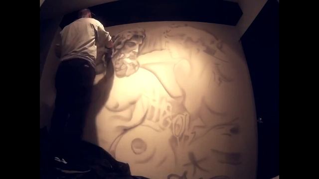 Античное граффити в интерьере смотреть онлайн