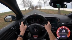 РЕНО МЕГАН 4 Р.С ТЕСТ ДРАЙВ///Renault Megane IV R.S (1.8 TCE 300 HP) _ 0-100)Test Drive