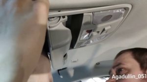 Kia Optima. Как снять передний плафон? Как снять задний плафон? Как снять пластики с лобового? Как?