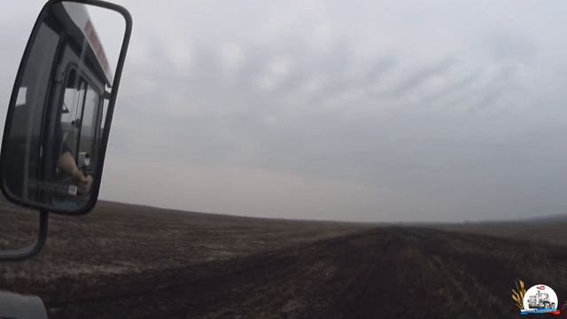 Культивация на ХТЗ-17221, первый обед. Застрявший трактор Т-150К-09.