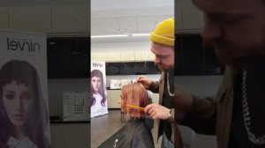 Стрижка маллет, короткая женская стрижка, 1ая часть.