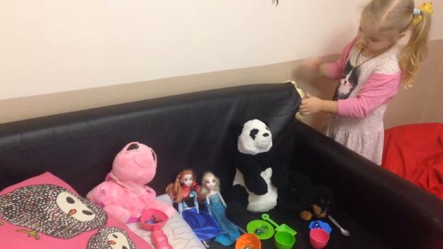 Эльза, Анна и друзья в гостях у Супер Вари. смотреть онлайн