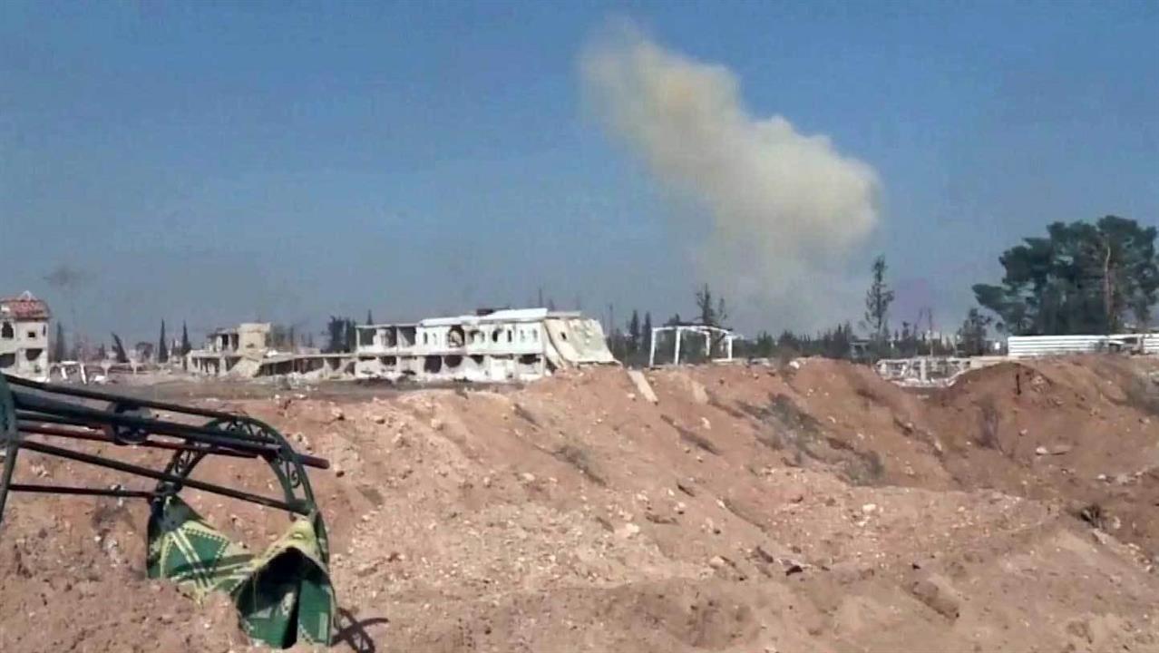 В Сирии обстрелян военный аэродром в пригороде Дамаска, уничтожен склад боеприпасов