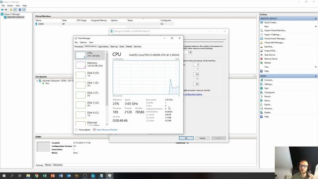 Tweaking a Virtual Machine in Hyper-V for Performance смотреть онлайн