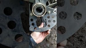 квадроцикл сф мото х5НО, смазка ступичных подшипников.