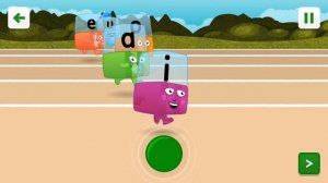 Alphablocks Fun Run - Learn About Phonics and Letter Sounds | CBeebies Go Explore Game