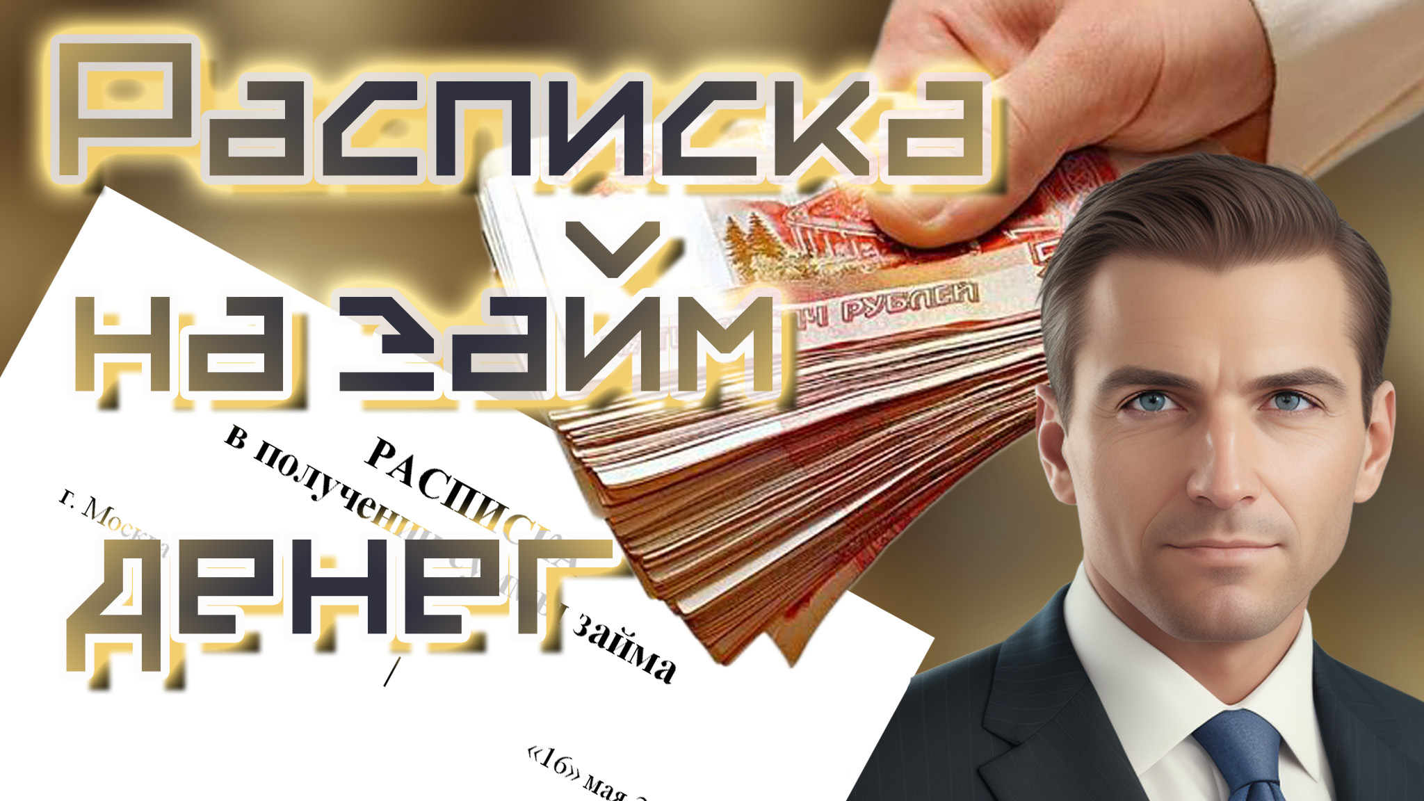 Расписка на займ /Денежная расписка
