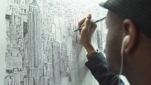 My name is Stephen Wiltshire and I am an artist | Empire State Building | New York Panorama Drawing