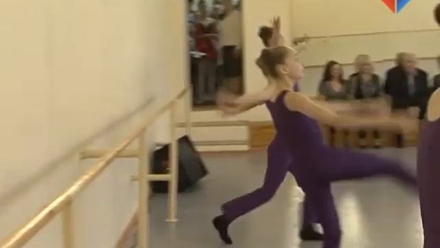 Открытие нового балетного класса в ДШХ смотреть онлайн