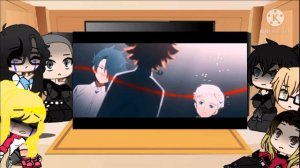 Реакция персонажей из волейбола на хинату шоё!+продолжение, треш?