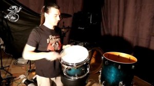 Настройка барабанов. Тома. Toms. Drums tuning.