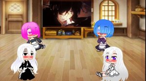 Re:zero react to Subaru (Subaru as Vanitas)