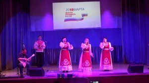 Ансамбль "Аюшка" "В саду горит рябины куст"