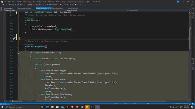 Unity Mobile Game Tutorial - part 06 - Singleton Pattern & Scores смотреть онлайн