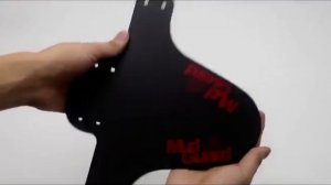 Гибкие крылья "Mud Guard" на велосипед. Небольшие брызговики. Под карбон. Переднее или заднее крыло.