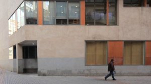 Jaume Fuster Library at Plaça de Lesseps, Barcelona, Spain