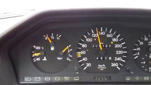 Разгон мерседес w124 E волк от 0 до 100 4 сек  Разгон до 200!!