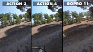 DJI ACTION 4 vs GOPRO 11 vs DJI ACTION 3 😲 ¿SORPRESA?