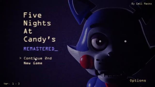 Прохождение игры Five Nights At Candy"s: REMASTERED  (без комментариев)
