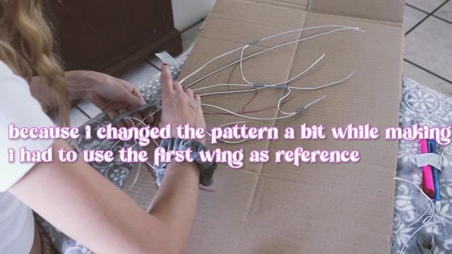 DIY FAIRY WINGS TUTORIAL?✨*realistic, iridescent* смотреть онлайн