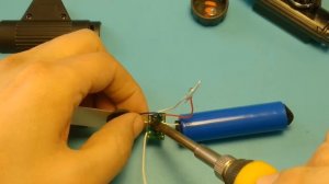 Доработка налобного фонарика XPE COB 18650 LED Headlamp