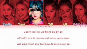 [Karaoke] ITZY (있지) "ICY" (Color Coded Eng/Han/Rom/가사) (6 Members)