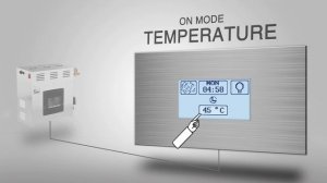 Stainless Steel Touch Screen Control for SAWO Steam Generator