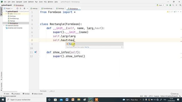 Module: La programmation Orienté Object en python #Inheritance part 2 #29 شرح بالعربي смотреть онлайн