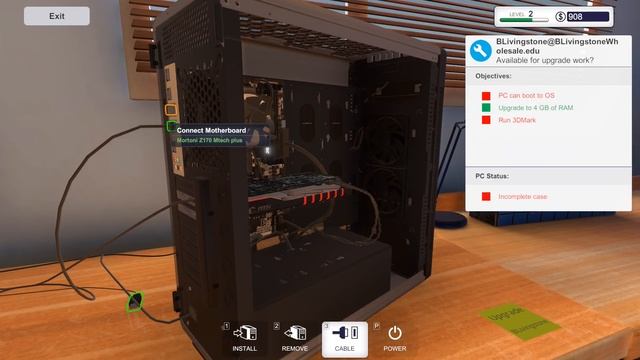 PC Building Simulator - МАТЕРИНСКАЯ ПЛАТА смотреть онлайн