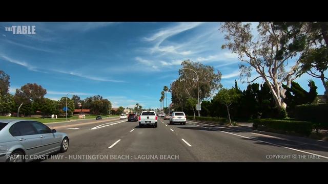 PACIFIC COAST HIGHWAY - Driving from Huntington Beach to Laguna Beach, Los Angeles, California, USA смотреть онлайн