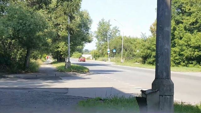 Сибирские просторы. Продолжаем кататься по Северску.
