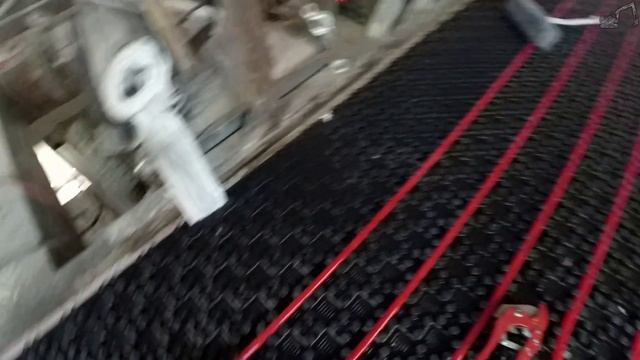 Укладка утеплителя, маты и укладка трубы тёплого пола смотреть онлайн