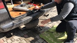 Замена колеса