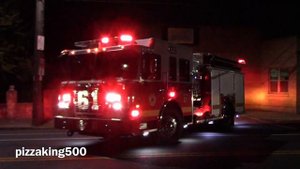 Philadelphia Fire Department Engine 61 Responding