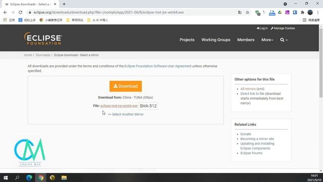 Eclipse和Java的安装 #eclipse #java смотреть онлайн