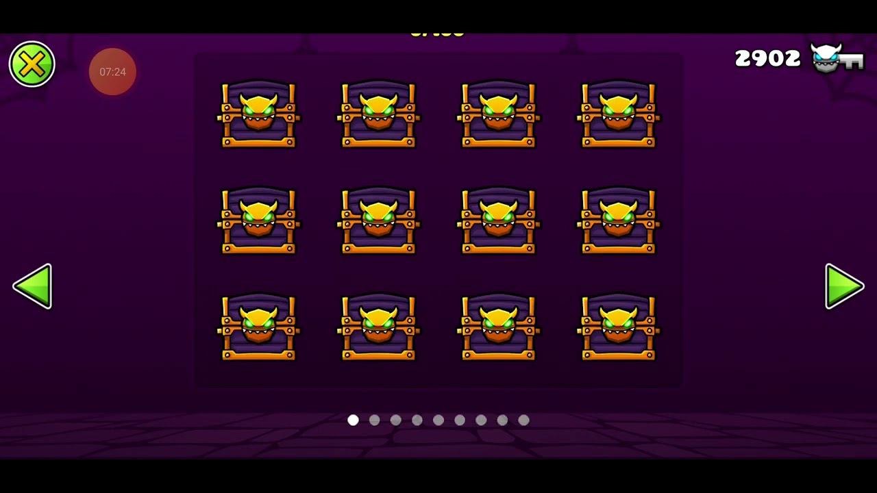 ОТКРЫВАЕМ СУНДУКИ В GEOMETRY DASH 2.2 смотреть онлайн