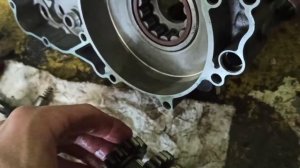 Сборка кпп КТМ Husaberg TE 300 transmission