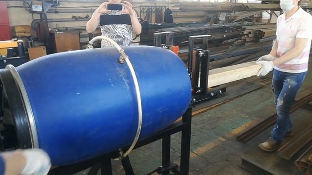 Устройство для пропитки бревен и бруса производства ПО 