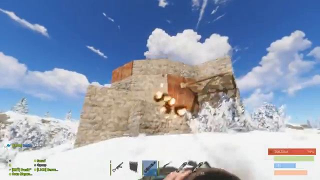 Зарейдил КЛАН на Ящик Ракет. История нереального вайпа в Rust Раст смотреть онлайн