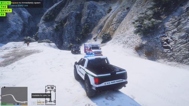 GTA 5 Mods Park Ranger Patrol!!!| Merry Christmas |GTA 5 LSPDFR Mod Roleplay| смотреть онлайн