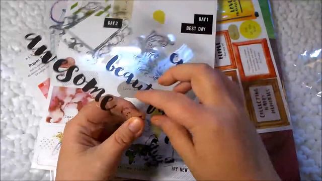 NEW! Altenew Reflection Scrapbook Kit - August 2017 смотреть онлайн