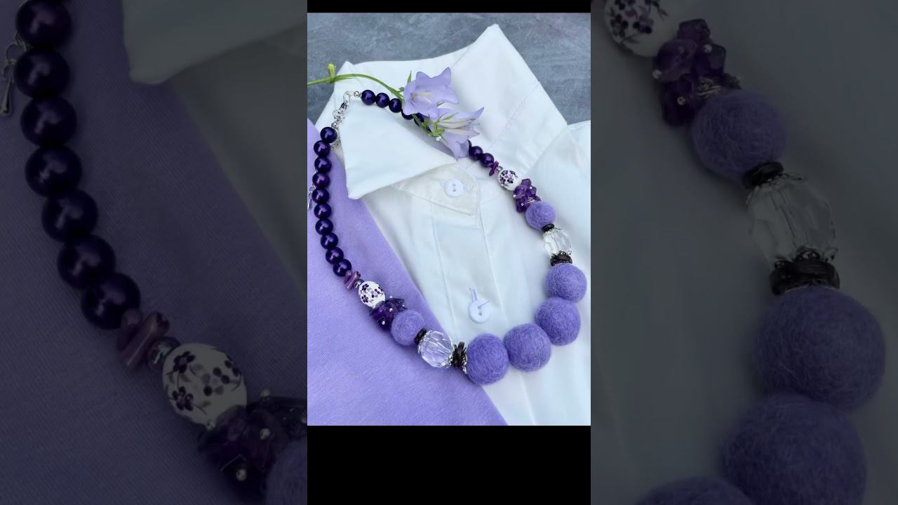 #felting #валяние #украшениеручнойработы смотреть онлайн