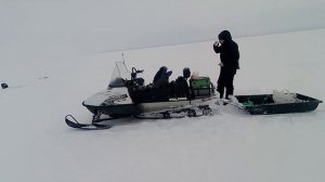 Судак и берш в глухозимье на Горьковском водохранилище