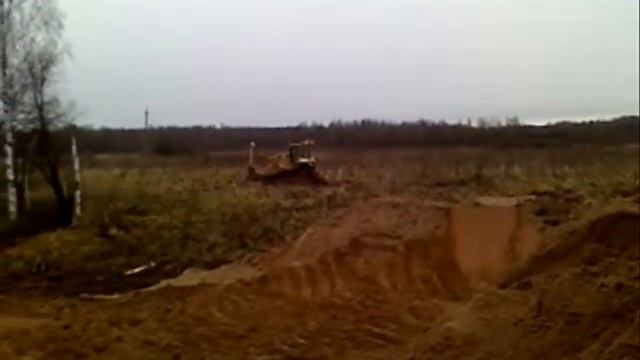 SITECH-CR 3D система AccuGrade c GPS/ГЛОНАСС на бульдозере CAT.wmv