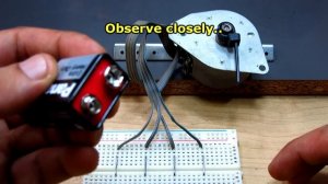 Stepper Motor Basics - 4 Wires Bipolar Motor