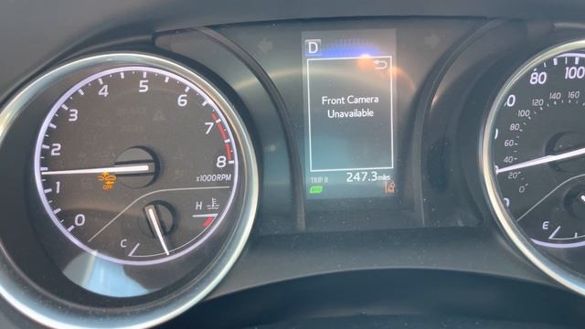 2018 Toyota Camry Front Camera Unavailable смотреть онлайн
