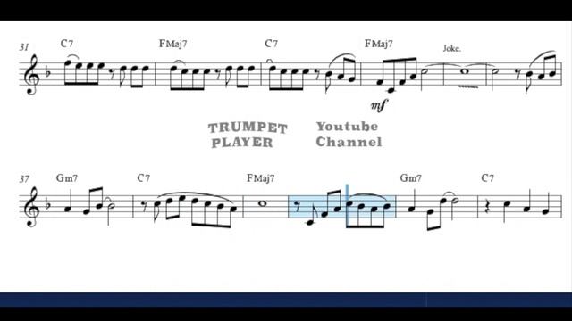 Cherry Pink and Apple Blossom (Cerezo Rosa) - Bb Trumpet - Loiguy (No.144) смотреть онлайн